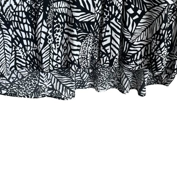 Avenue WomenTunic Top‎ 1X Abstract Foliage Boho Lagenlook Cottagecore Officewear - Picture 8 of 12